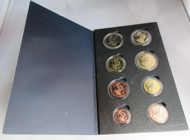 2002 EURO GREAT BRITAIN TRIAL EIGHT COIN SET