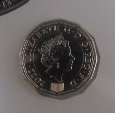 2022 Leftie / Lefty UK £1 Coin Royal Mint BUnc From Sealed Pack