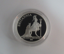 Load image into Gallery viewer, 2013 BRITANNIA FINE SILVER PROOF 1oz £2 TWO POUND COIN ROYAL MINT BOX AND COA C1
