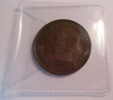 Load image into Gallery viewer, 1949 KING GEORGE VI AUSTRALIA PENNY COIN EF+ SCARCE IN PROTECTIVE CLEAR FLIP
