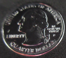 Load image into Gallery viewer, 2002 UNITED STATES MINT STATE QUARTER DOLLAR MISSISSIPPI 1817 PLATINUM PLATED
