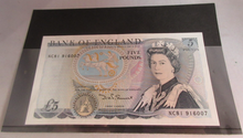 Load image into Gallery viewer, 1980 SOMERSET FIVE POUND £5 NOTE JUNE 1980 UNC NC81 916007
