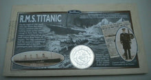 Load image into Gallery viewer, 1998 SIGNED TITANIC, PROOF REPUBLIC OF LIBERIA 5 DOLLAR BENHAM COIN COVER PNC
