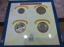 Load image into Gallery viewer, Royal Mint First Trial 1994 £2 4 Coin Pack The First UK Bi-Colour Coin Very Rare
