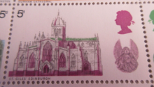 Load image into Gallery viewer, 1969 BRITISH ARCHITECTURE CATHEDRALS 5d  36 X STAMPS MNH WITH TRAFFIC LIGHTS
