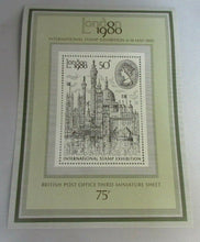 Load image into Gallery viewer, 1980 INTERNATIONAL STAMP EXHIBITION BRITISH POST OFFICE 3rd MINI SHEET 50P MNH
