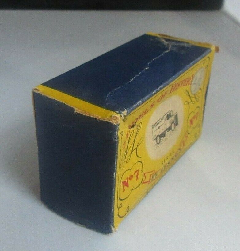 1957 4 Ton Leyland No 7 W&R Jacob & Co Ltd Matchbox 'Models