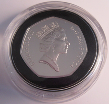 Load image into Gallery viewer, 1994 D DAY QUEEN ELIZABETH II SILVER PROOF 50p FIFTY PENCE ROYAL MINT BOX &amp; COA
