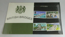 Load image into Gallery viewer, BRITISH BRIDGES BRITISH MINT STAMPS PRESENTATION PACK
