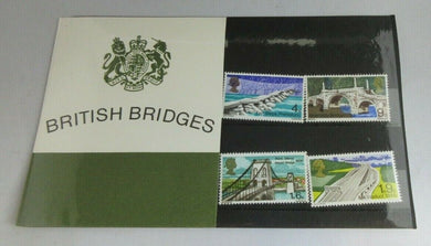 BRITISH BRIDGES BRITISH MINT STAMPS PRESENTATION PACK