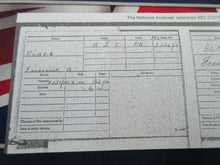 Load image into Gallery viewer, WWI 1914 - 1918 MEDAL PAIR TO FREDERICK.A.SLACK ARMY SERVICE CORE M2-200472
