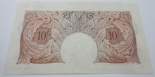 Load image into Gallery viewer, 1950 BANK OF ENGLAND MARCH 1950 O&#39;BRIEN UNC 10 SHILLING BANK NOTE H64Y 887777
