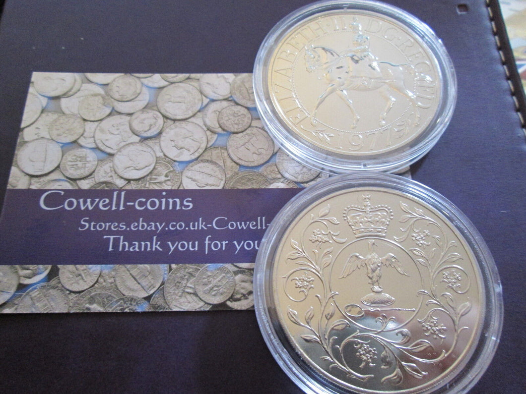Proof CROWNS 1972 1977 ROYAL MINT CROWNS WITH LIGHTHOUSE CAPSUAL