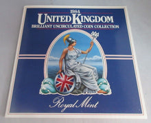 Load image into Gallery viewer, 1984 UK BRILLIANT UNCIRCULATED COIN COLLECTION ROYAL MINT PACK
