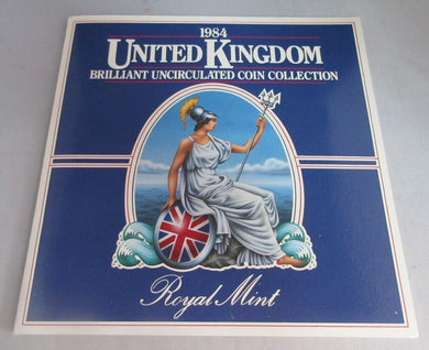 1984 UK BRILLIANT UNCIRCULATED COIN COLLECTION ROYAL MINT PACK