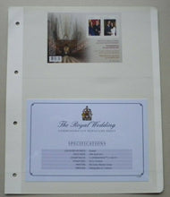 Load image into Gallery viewer, 2011 ROYAL WEDDING WILLIAM &amp; CATHERINE 29 APRIL 2011 CANADA MINIATURE SHEET MNH
