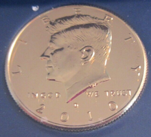 Load image into Gallery viewer, 2010 JOHN F KENNEDY 50th ANNIVERSARY COIN SET GOLD PLATED LIBERTY HALF DOLLAR
