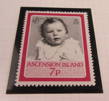 Load image into Gallery viewer, 1986 QUEEN ELIZABETH II 60TH BIRTHDAY ASCENSION ISLAND STAMPS &amp; ALBUM SHEET
