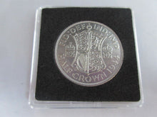 Load image into Gallery viewer, 1944 GEORGE VI BARE HEAD COINAGE HALF 1/2 CROWN EF-UNC CROWNED SHIELD
