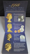 Load image into Gallery viewer, 1998 UK BRILLIANT UNCIRCULATED COIN COLLECTION ROYAL MINT PACK
