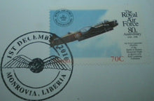 Load image into Gallery viewer, 2008 FLYING LEGENDS LEONARD CHESHIRE HISTORY OF R/A FORCE PROOF £5COIN COVER PNC
