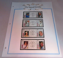 Load image into Gallery viewer, 1991 THE BIRTHDAYS OF QEII 65 &amp; PRINCE PHILIP 70 STAMPS MNH &amp; ALBUM SHEET
