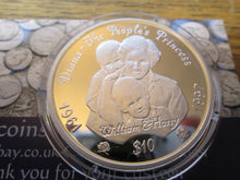 Load image into Gallery viewer, UK SILVER PROOF PRINCESS DIANA COINS VARIOUS £5 /CROWNS/RUPEES/ DOLLARS
