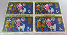 Load image into Gallery viewer, 1969 VARIOUS CHRISTMAS STAMPS X 24 MNH MINT &amp; USED IN CLEAR FRONTED STAMP HOLDER
