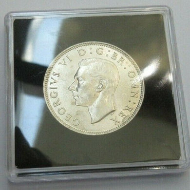 1943 GEORGE VI SILVER FLORIN 2 SHILLINGS SPINK REF 4081 BOXED WITH CERT