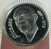 Load image into Gallery viewer, 1997 Pablo Picasso Espana BUnc 20 Euros, Fine Art, Benham Silk PNC/COA
