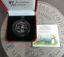 Load image into Gallery viewer, 2021 SILVER PROOF Gibraltar 50p Coin Guess How Much I Love You BOX+COA
