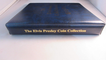 Load image into Gallery viewer, THE ELVIS PRESLEY COIN COLLECTION COIN ALBUM WITH INFORMATION &amp; CLEAR PAGES
