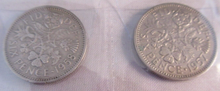 Load image into Gallery viewer, 1953-1967 QUEEN ELIZABETH II SIXPENCE 6d FULL 15 COIN SET IN CLEAR FLIP
