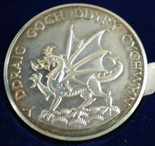 Load image into Gallery viewer, PRINCE OF WALES INVESTITURE 1969 HALLMARKED PIEDFORT SILVER MEDAL VERY RARE
