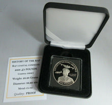 Load image into Gallery viewer, 2008 HISTORY OF THE RAF COASTAL COMMAND PROOF £5 FIVE POUND CROWN BOX COA
