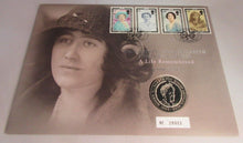 Load image into Gallery viewer, 1900-2002 HM QUEEN ELIZABETH THE QUEEN MOTHER A LIFE REMEMBERED BUNC £5 COIN PNC
