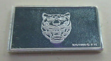 Load image into Gallery viewer, 1974 JAGUAR 15mm X 10mm 1.60gram SILVER INGOT WITH INFORMATION SLIP
