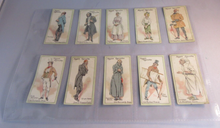 Load image into Gallery viewer, PLAYERS CIGARETTE CARDS CHARACTERS FROM DICKENS 49 OF 50 CARDS IN CLEAR PAGES
