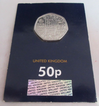 Load image into Gallery viewer, 2020 TOKYO OLYMPICS TEAM GB BUNC 2021 FIFTY PENCE COIN 50P IN PACK
