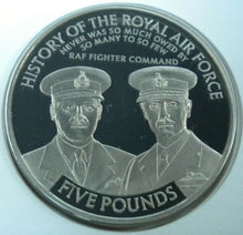 Load image into Gallery viewer, 2008 FIGHTER COMMAND 1936-1940 SIR HUGH DOWDING, RAF PROOF £5 COIN COVER PNC
