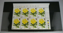 Load image into Gallery viewer, 1976 GRANDPA DICKSON ROSE 10P BLOCK OF EIGHT STAMPS MNH &amp; TRAFFIC LIGHTS
