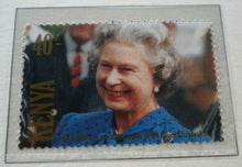 Load image into Gallery viewer, 1952-1992 QEII 40TH ANNIVERSARY OF THE ACCESSION - 5 X KENYA MNH STAMPS/INFO
