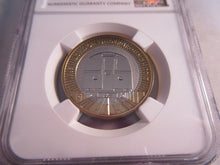 Load image into Gallery viewer, 2013 UK LONDON UNDERGROUND TRAIN PF68 ULTRA CAMEO NGC SLABBED COIN
