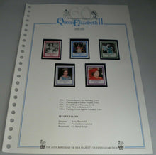 Load image into Gallery viewer, QUEEN ELIZABETH II THE 60TH BIRTHDAY OF HER MAJESTY VANUATU STAMPS MNH
