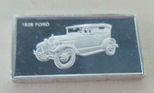 Load image into Gallery viewer, 1928 FORD 15mm X 10mm 1.60gram SILVER INGOT WITH INFORMATION SLIP
