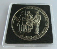 Load image into Gallery viewer, 1952-1992 40TH ANNIVERSARY OF REIGN QEII BUNC FALKLAND FIFTY PENCE CROWN COIN
