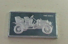 Load image into Gallery viewer, 1909 BUICK 15mm X 10mm 1.60gram SILVER INGOT WITH INFORMATION SLIP
