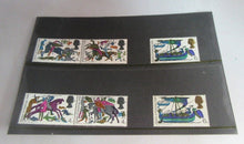 Load image into Gallery viewer, 1966 BATTLE OF HASTINGS 4d &amp; 6d STAMPS MNH &amp; CLEAR FRONTED STAMP HOLDER
