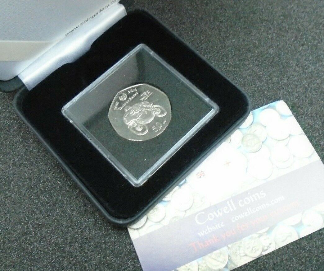 2010 Isle of Man TT Race 50 Years of Suzuki Racing 50p AA MINT MARK BUNC BOXED