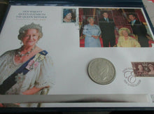 Load image into Gallery viewer, 2002 Life and times of QM PNC With Commemorative 1937 George VI Silver Crown COA
